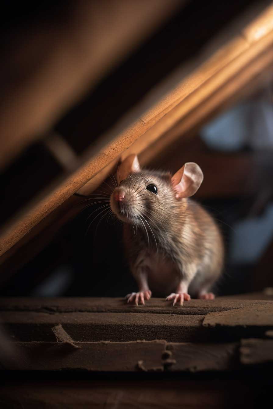 rat in attic