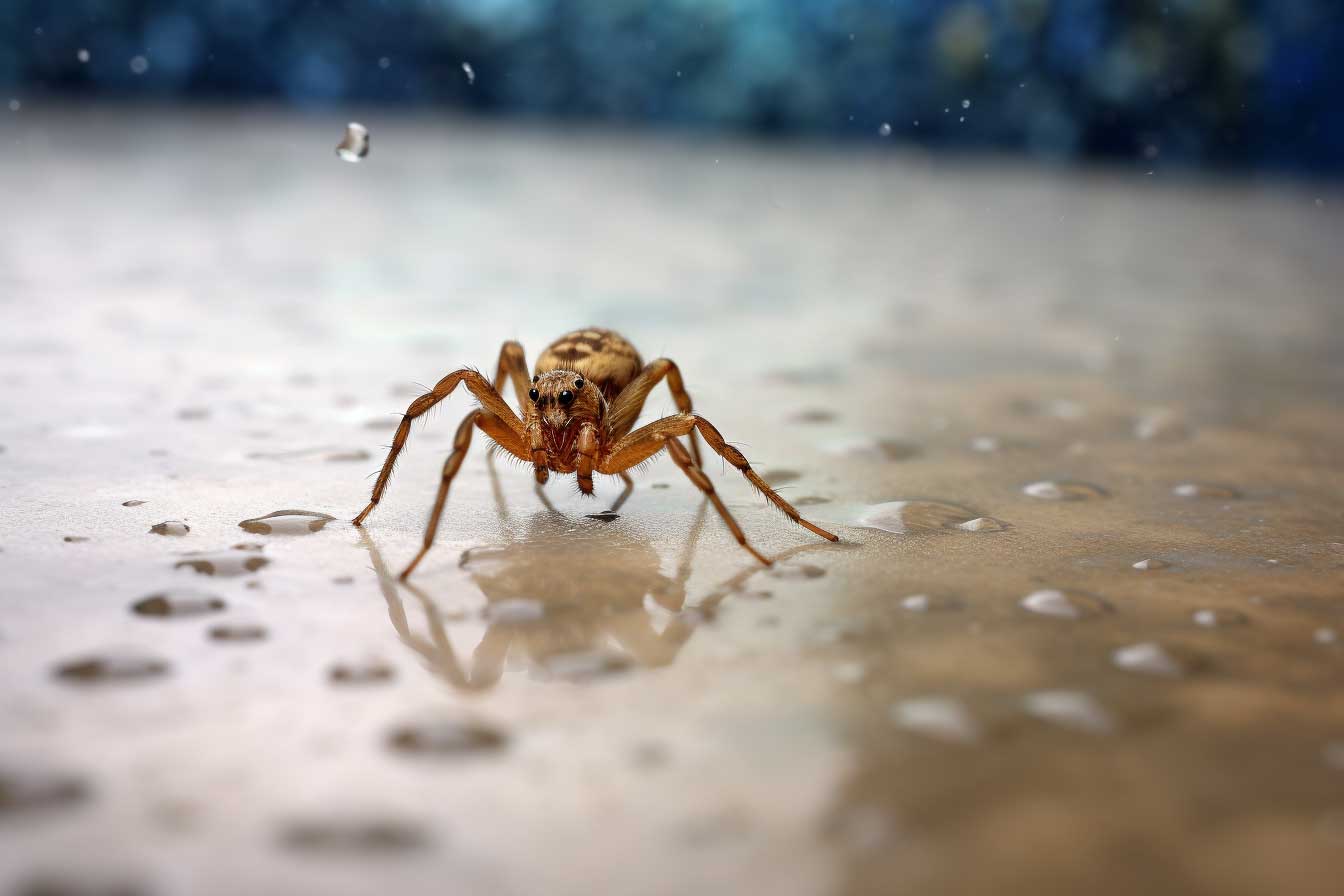 spider-on-floor spider on the floor