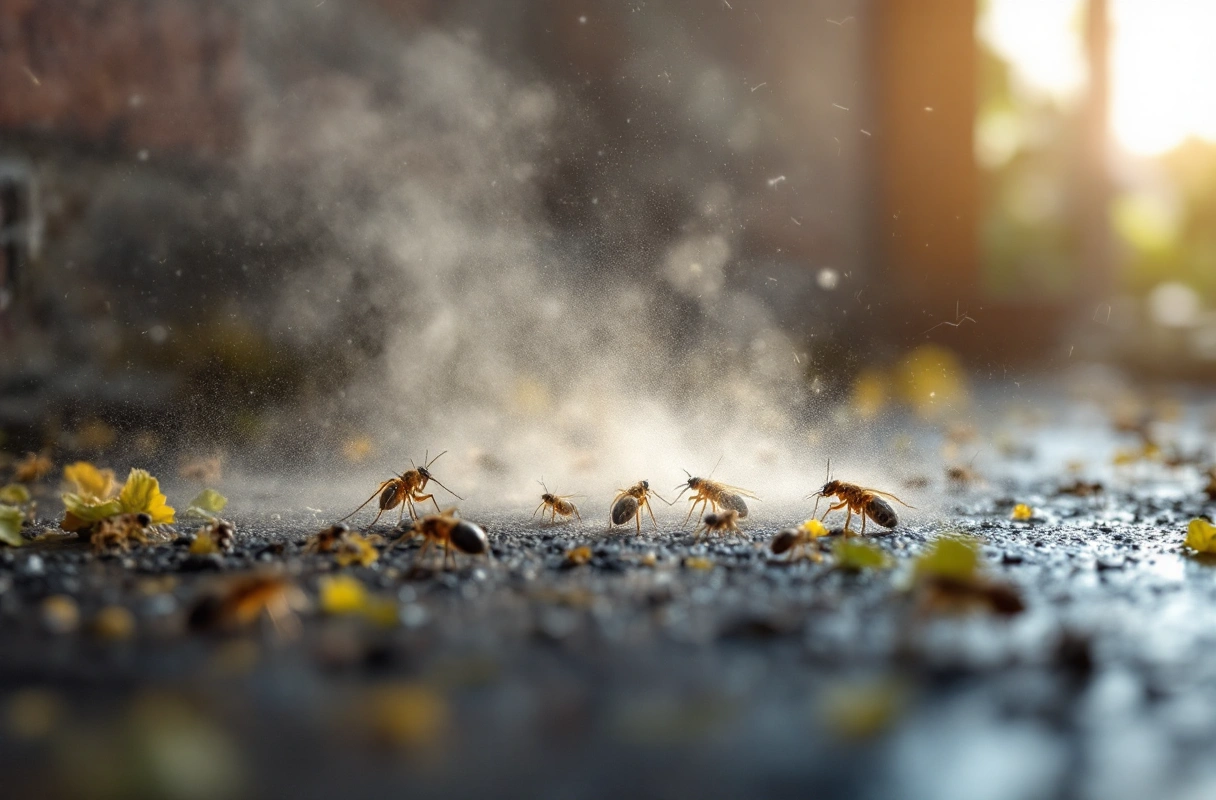 Professional image illustrating 1. Visible Pest Activity