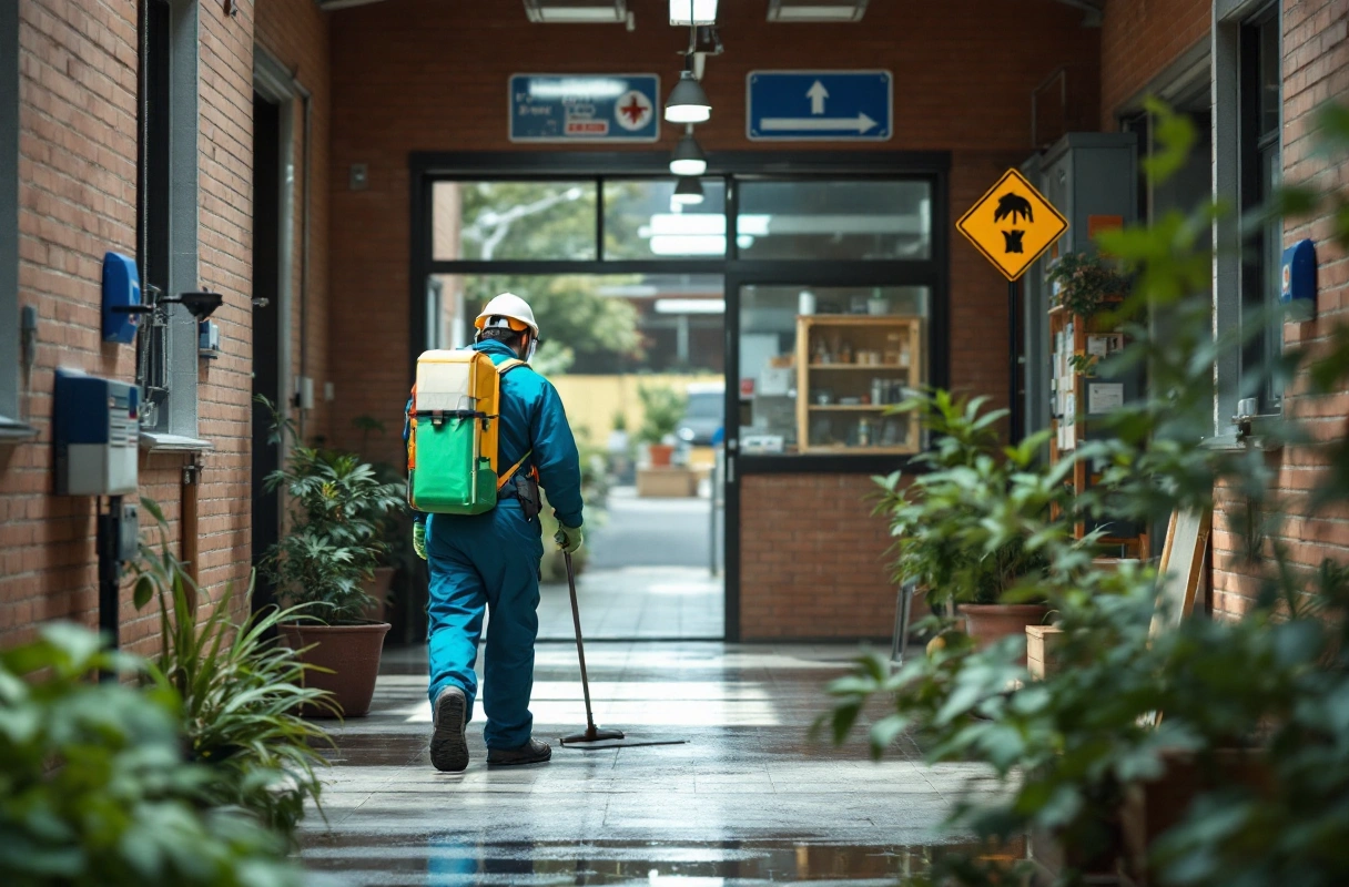 Professional image illustrating Choosing the Right Commercial Pest Management Company