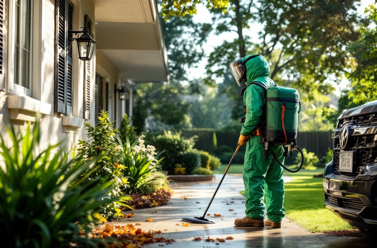 Professional image illustrating The Role of Residential Pest Control Services
