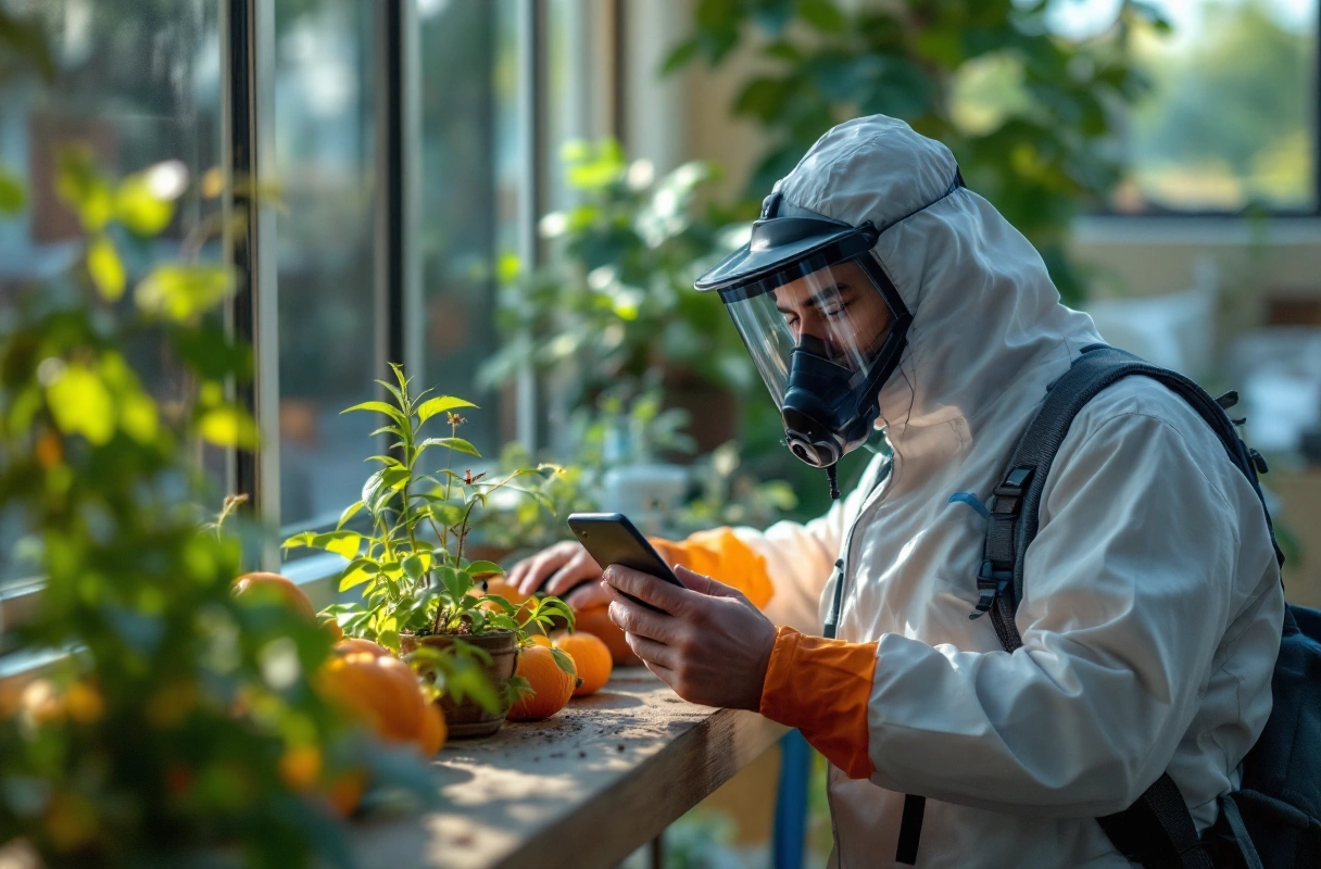 Professional image illustrating The Role of Technology in Pest Control
