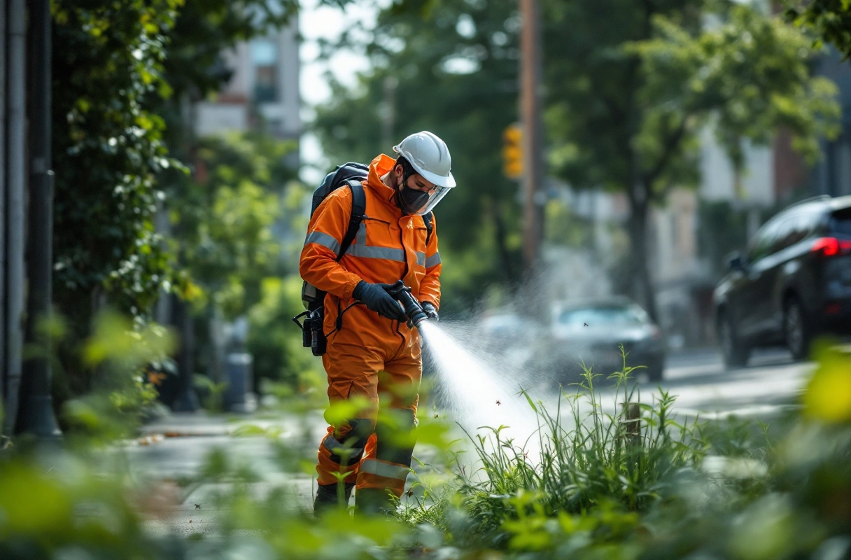 Professional image illustrating The Benefits of Sustainable Pest Management in Urban Areas