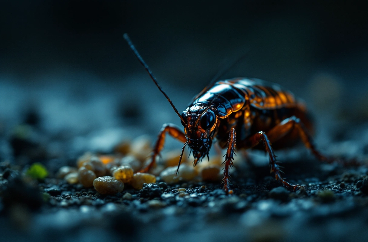 Professional image illustrating The Fascinating World of Cockroach Behavior