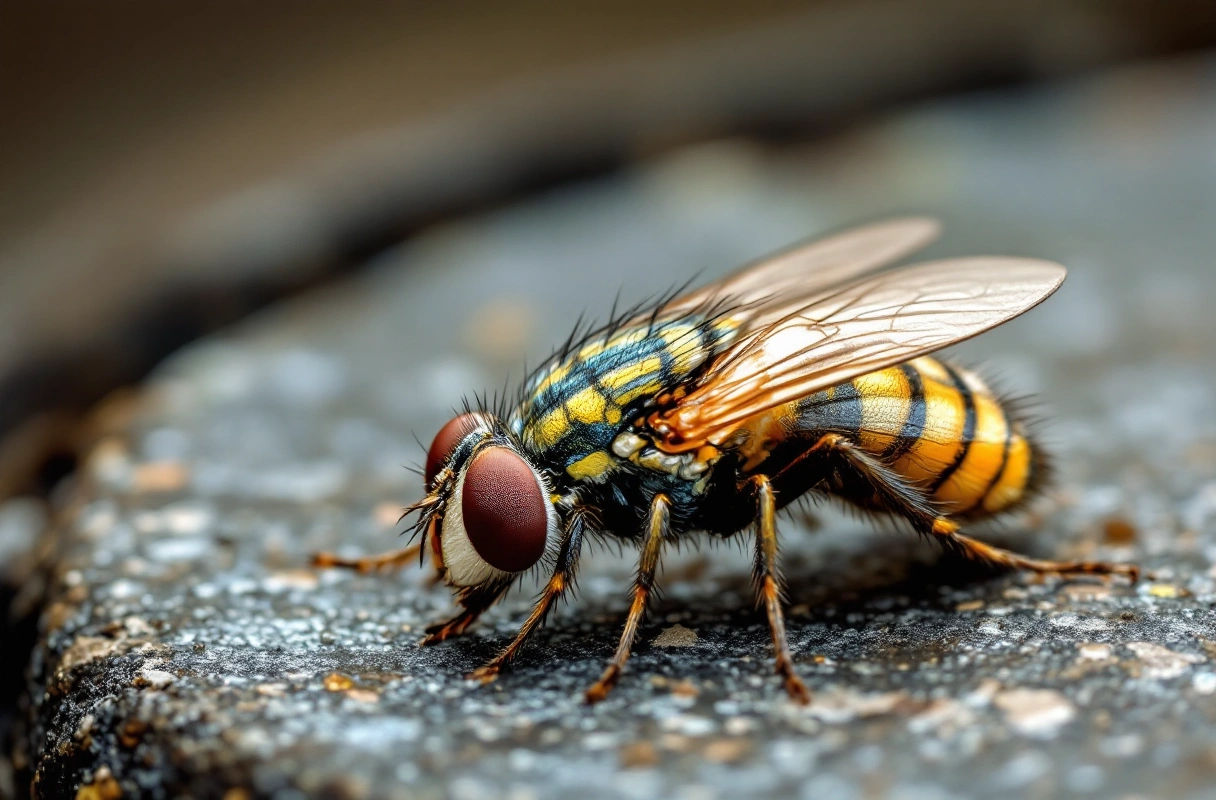 Professional image illustrating Identifying the Key Features of Drain Flies