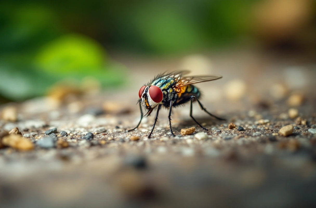 Professional image illustrating Comparing Drain Flies and Fruit Flies