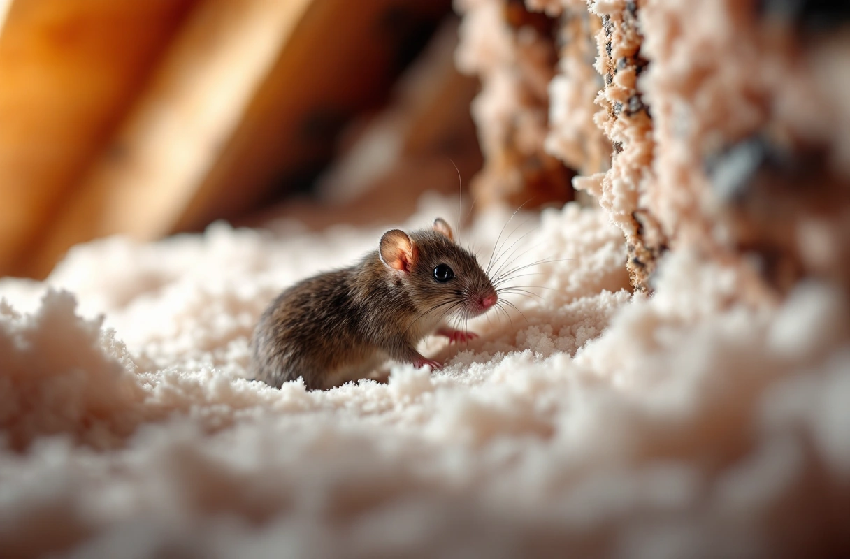 Professional image illustrating Identifying Signs of Rodent Damage in Your Attic
