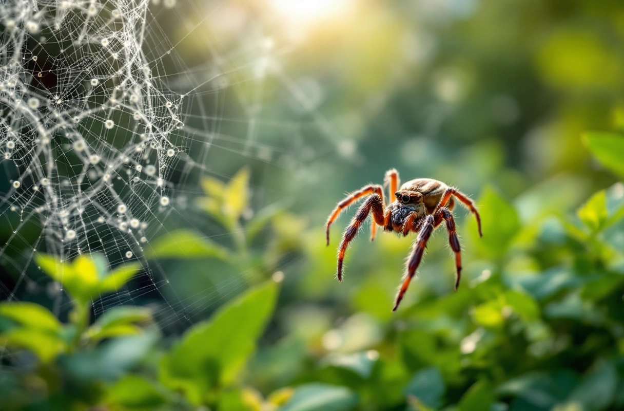 Professional image illustrating Recognizing Signs of a Spider Infestation