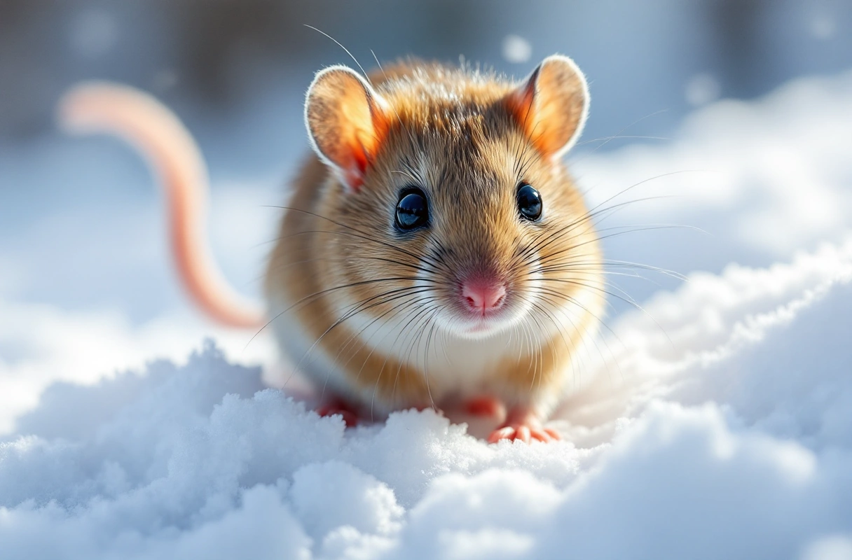Professional image illustrating How Seasonal Changes Influence Mice Behavior