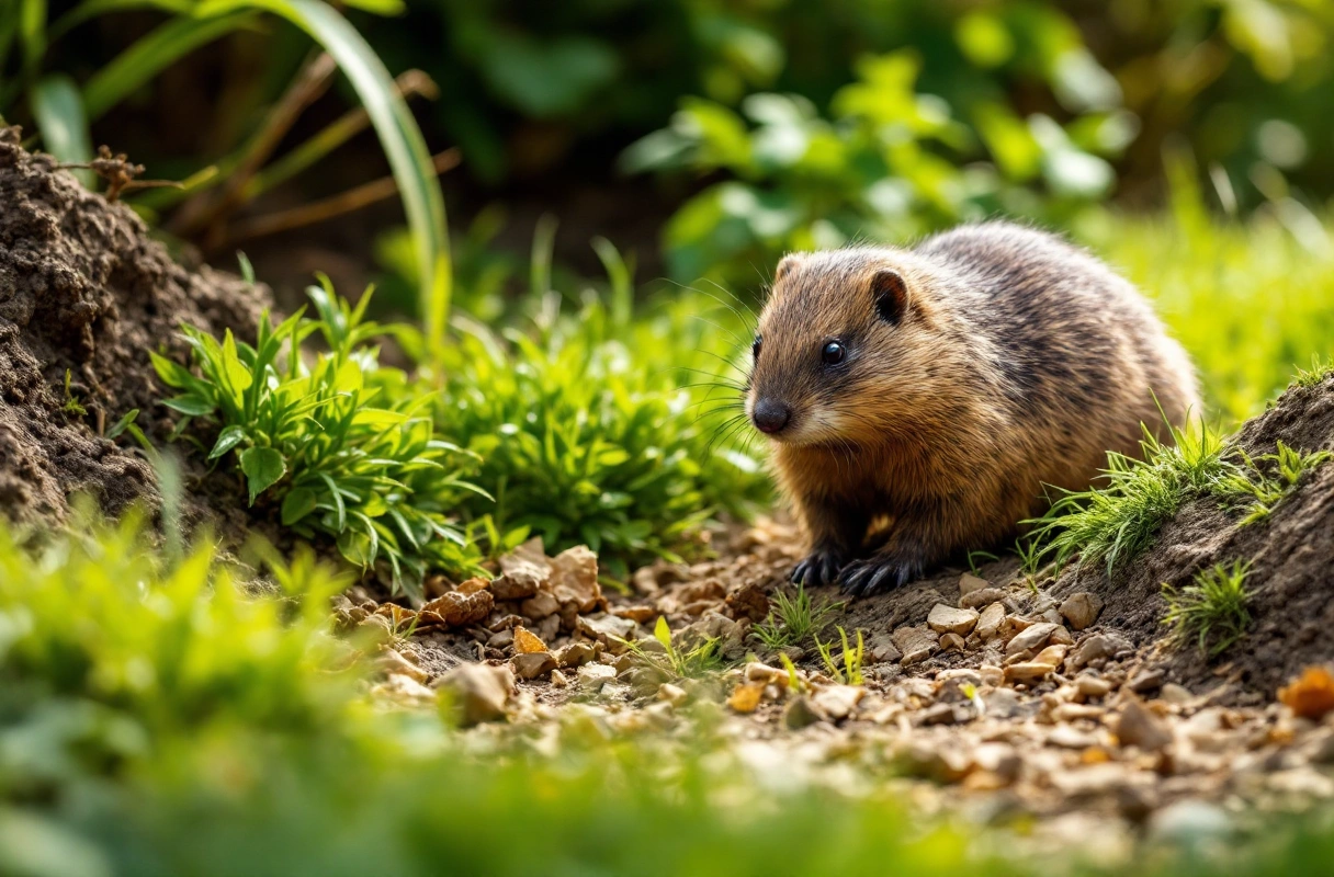 Professional image illustrating Preventing Gopher Damage in Your Yard