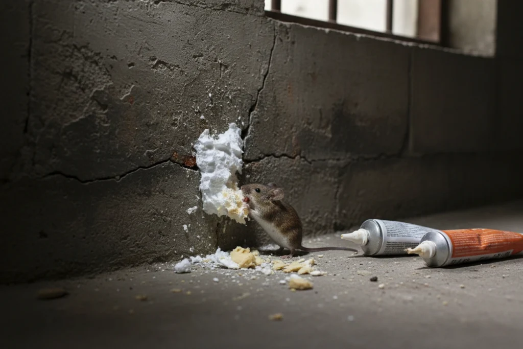 Can Mice Chew Through Spray Foam or Caulk? Tips for Homeowners