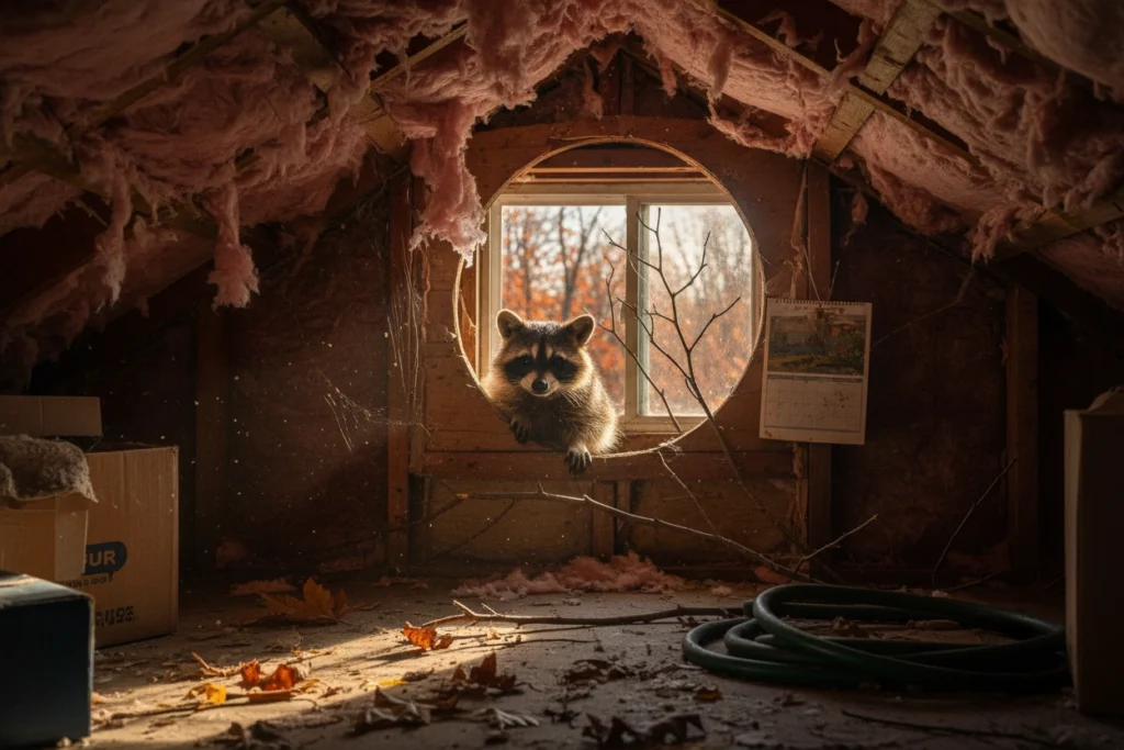 What Time of Year Are Raccoons Most Likely to Enter Attics?