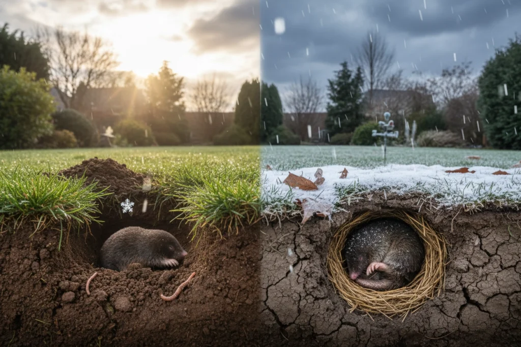 Are Moles Active Year-Round? Weather's Impact Explained