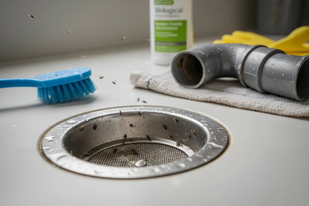 Why Do Drain Flies Keep Coming Back After Cleaning?