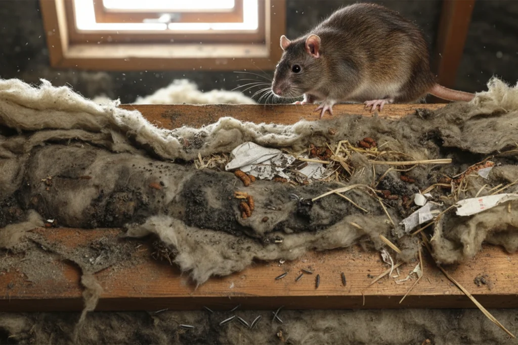 Warning Signs Your Insulation Attracts New Pests