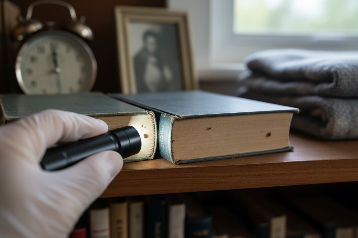 Professional image illustrating Uncommon Areas Where Bed Bugs Love to Hide