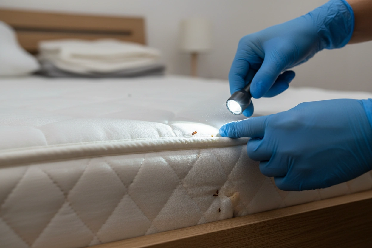 Professional image illustrating Effective Bed Bug Inspection Techniques