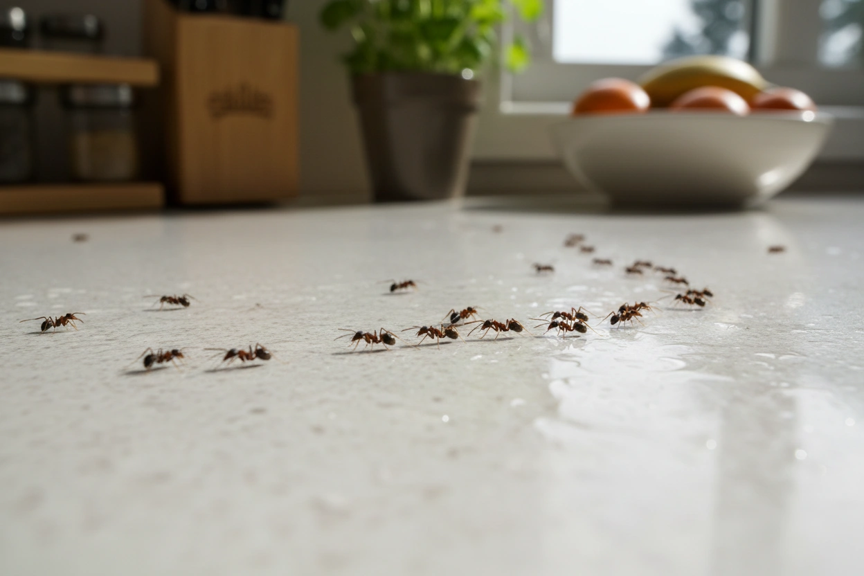 Professional image illustrating Natural Ant Repellents and Their Effectiveness
