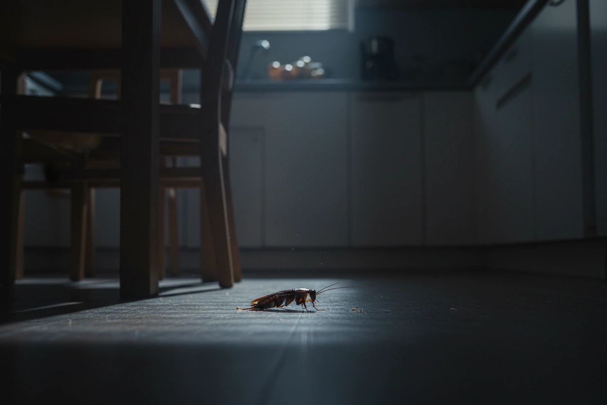 Professional image illustrating The Nocturnal Nature of Cockroaches Explained