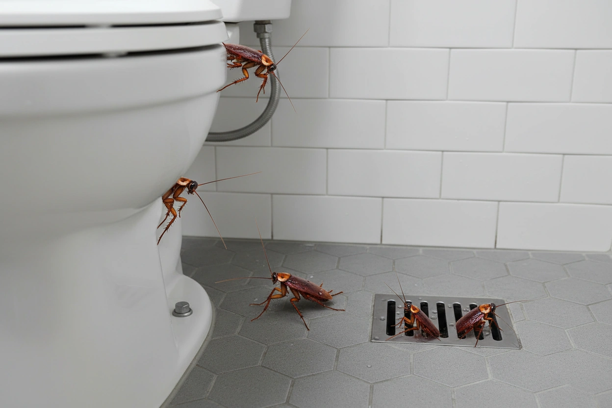 Professional image illustrating Recognizing the Signs of a Roach Infestation