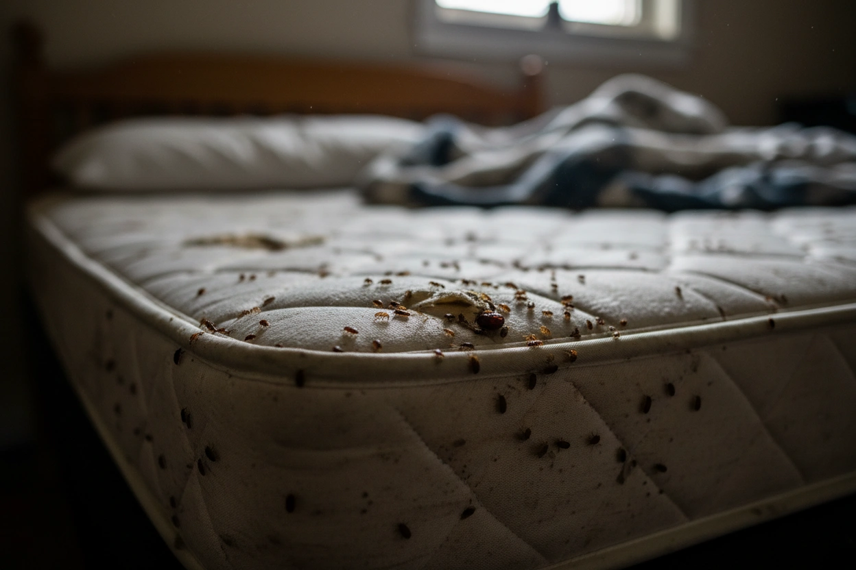 Professional image illustrating Identifying the Signs of Bed Bugs