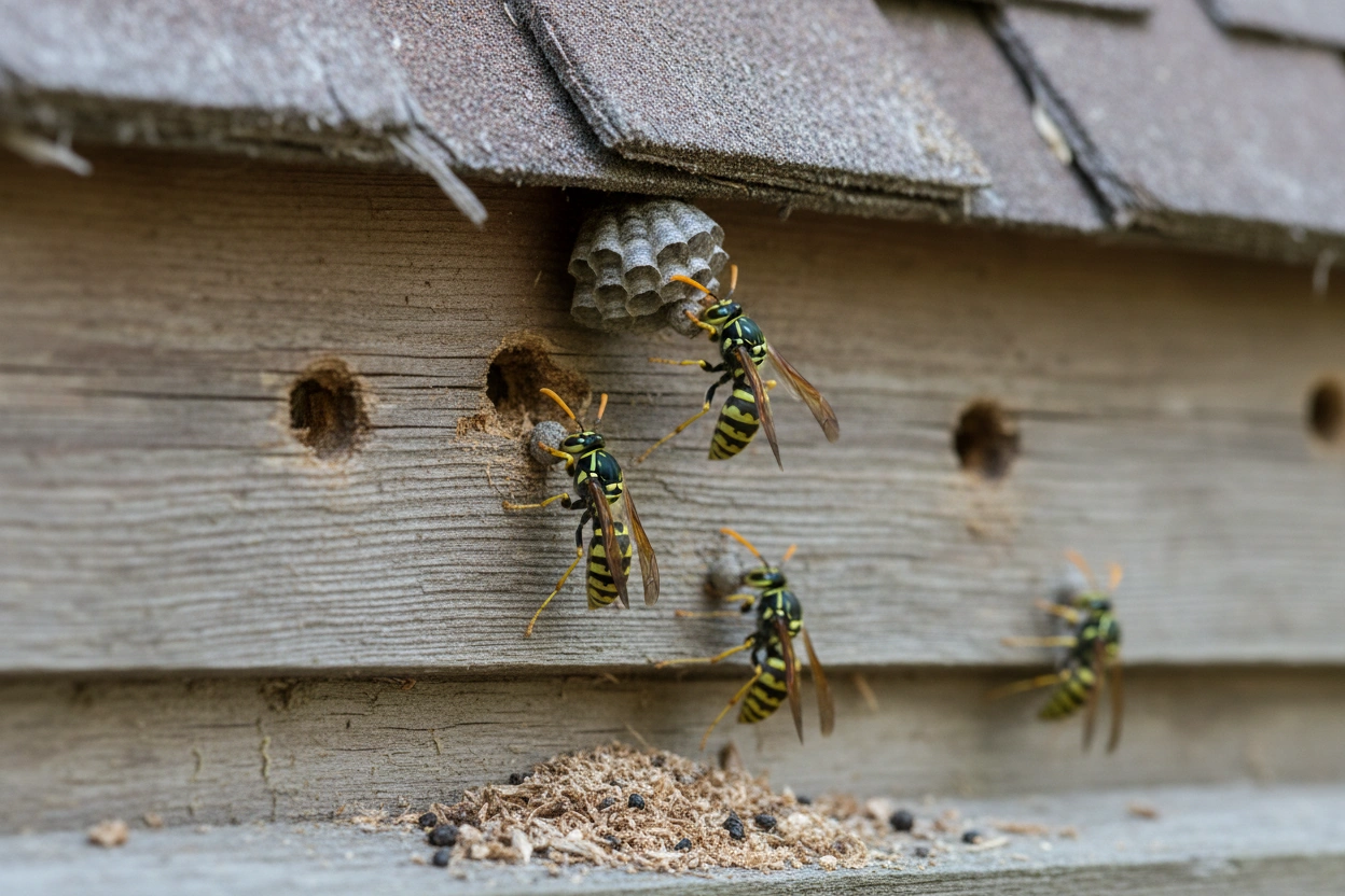 Professional image illustrating Signs That Your Home May Be Under Attack