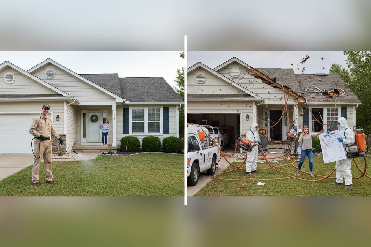 Professional image illustrating Understanding Preventative Pest Control Savings