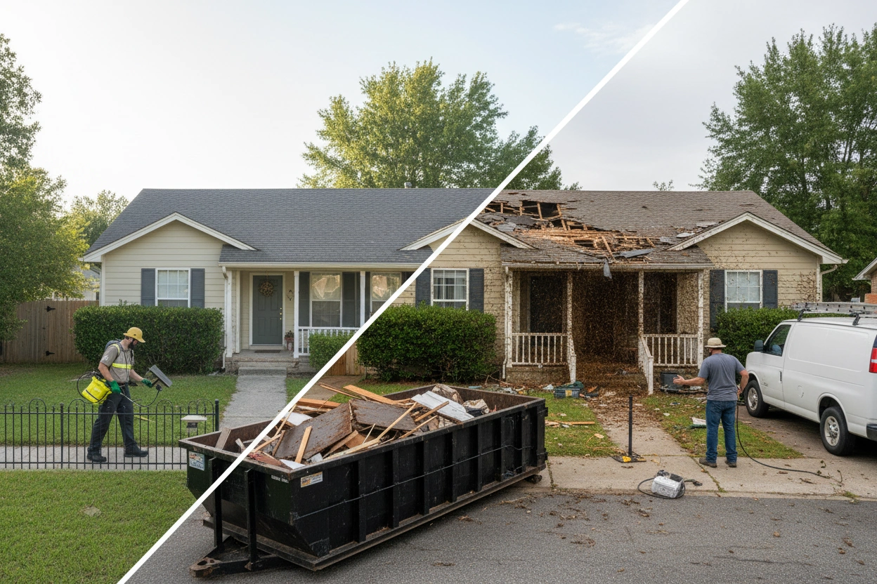 Professional image illustrating Comparative Analysis: Costs of Prevention Vs. Emergency Response