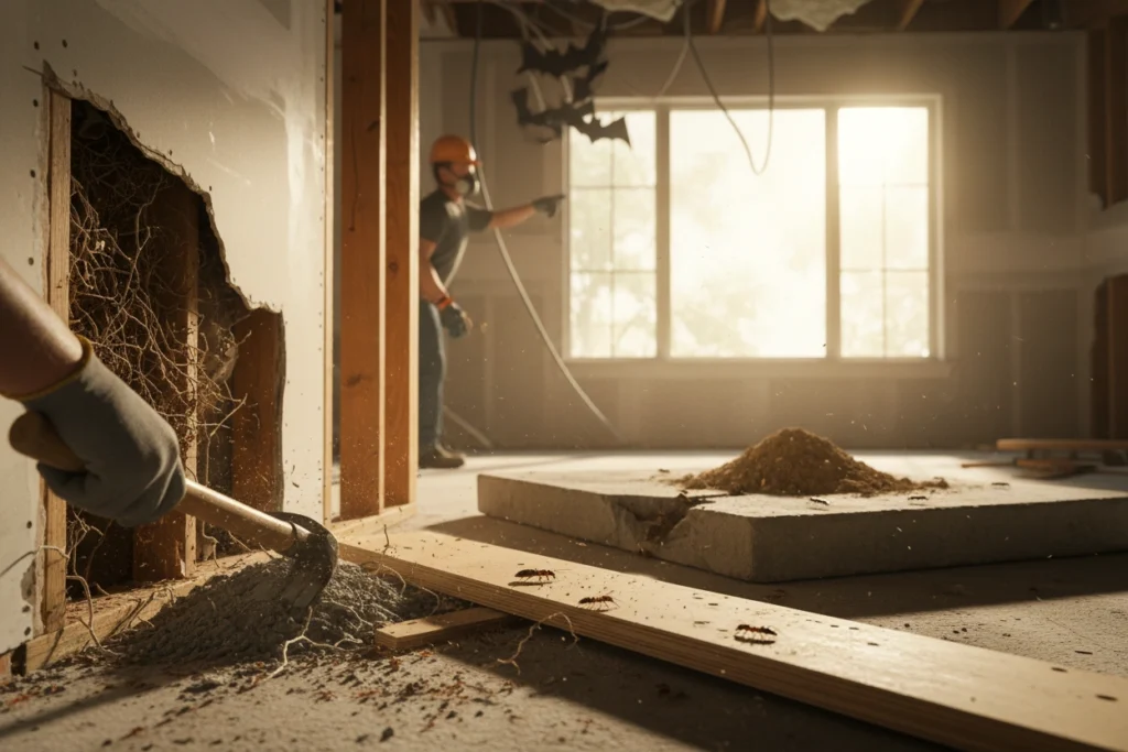 Can Remodeling Disturb Hidden Pests in Your Home?