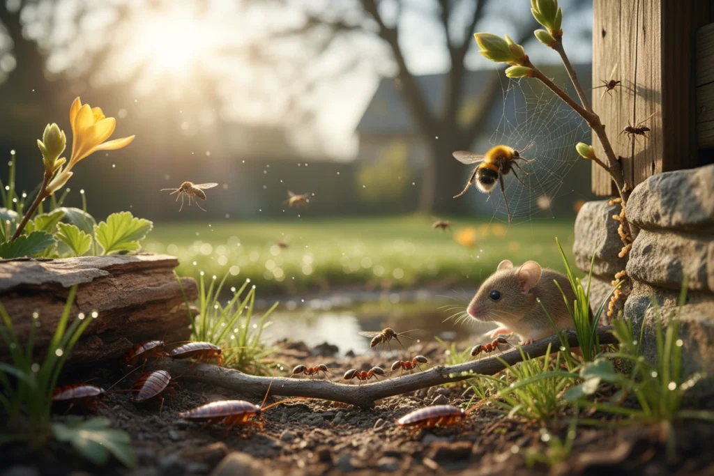 What Pests Become Active as Temperatures Warm Up?