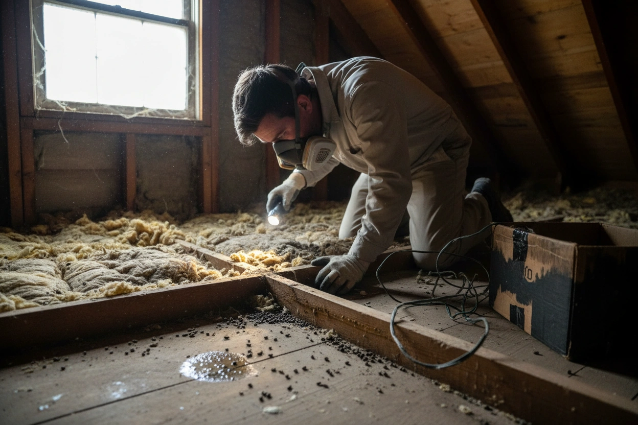 Professional image illustrating Identifying Common Rodent Scents in Your Home