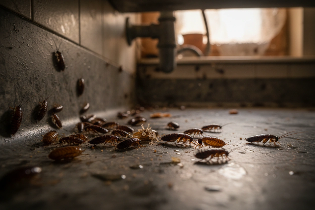 Professional image illustrating Understanding the Cockroach Life Cycle