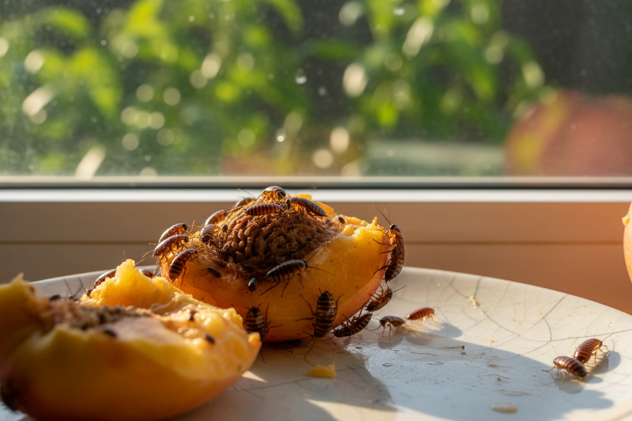 Professional image illustrating Seasonal Behavior of Common Cockroach Species