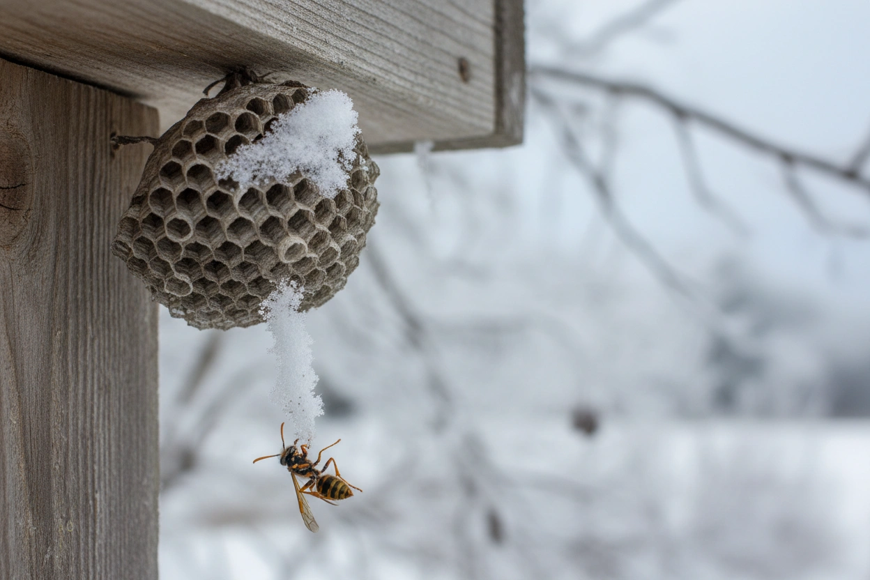 Professional image illustrating The Life Cycle of Wasps: Key Phases Explained