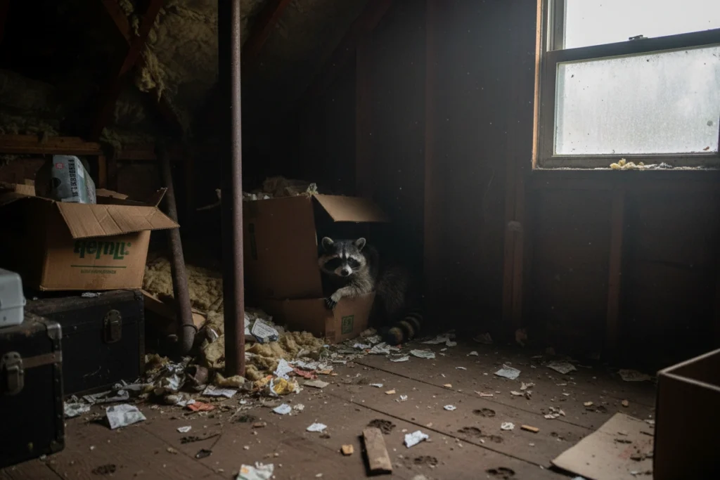 How Long Can Raccoons Stay Hidden in Your Attic?