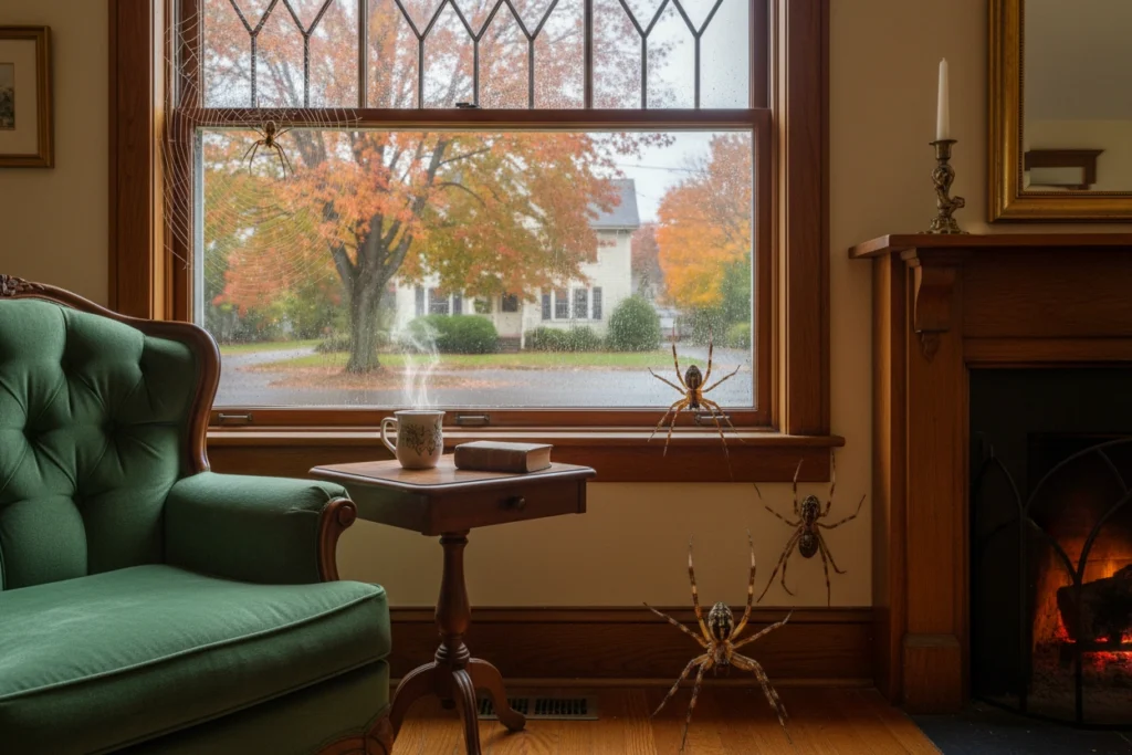 Why Do Homes in Salem See More Spider Activity in Fall?