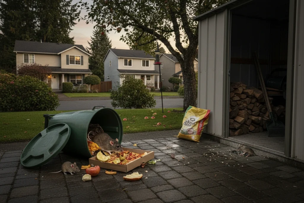 What Attracts Rodents to Homes in Hillsboro Neighborhoods?