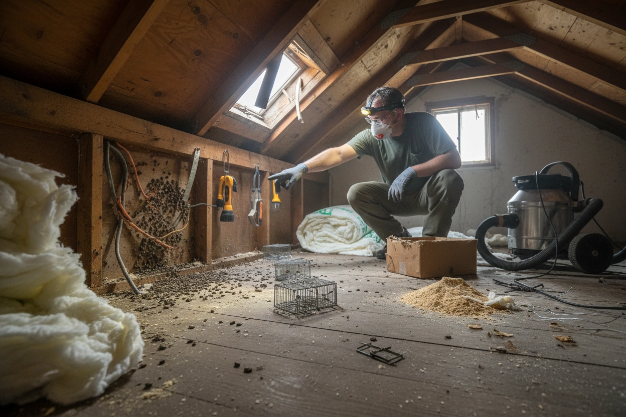 Professional image illustrating Understanding the Cost Factors of Mice Removal