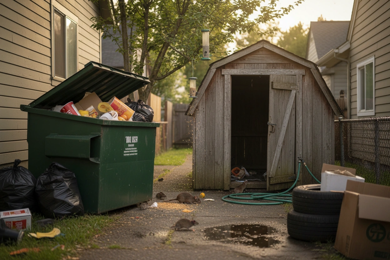Professional image illustrating Recognizing Signs of Rodent Infestation