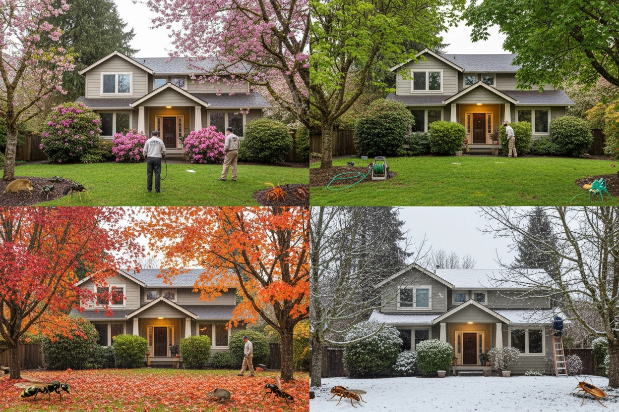 Professional image illustrating Seasonal Pest Control: Timing Is Everything