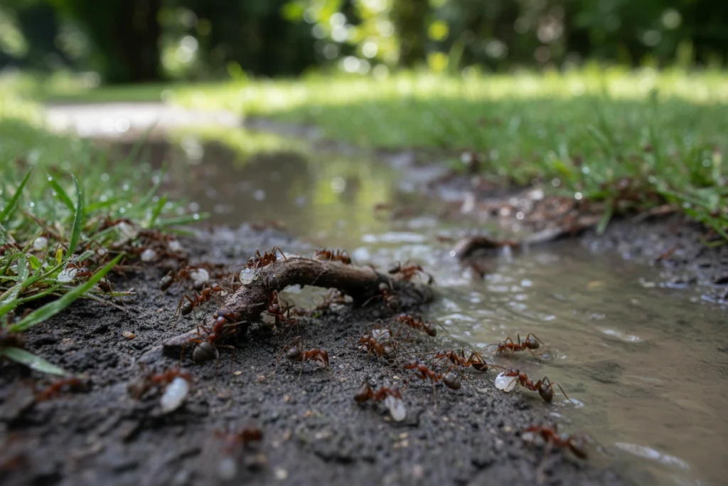 Why Ants Show Up After Heavy Rain: Understanding the Surge