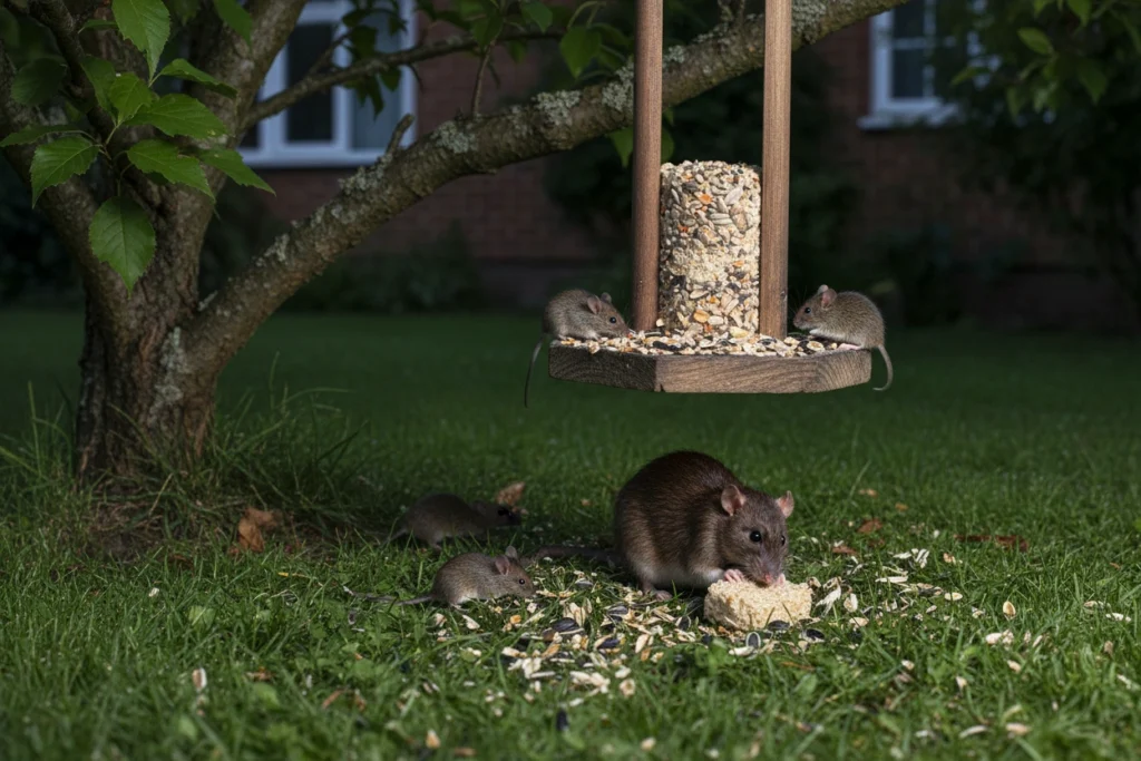 Why Bird Feeders Can Attract Mice and Rats in Summer