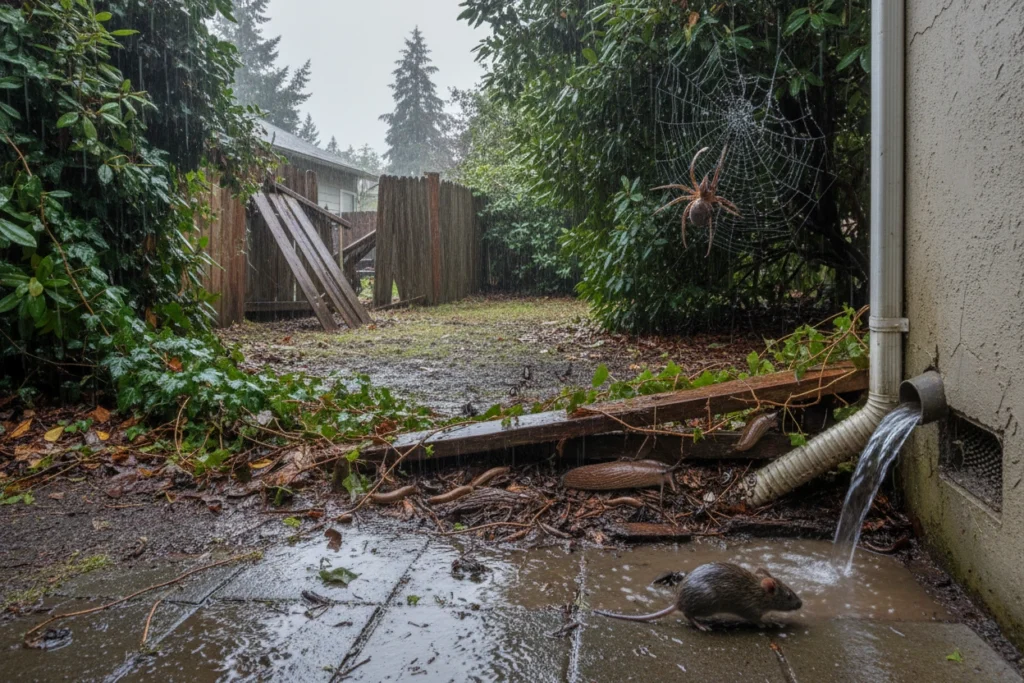Pest Control in Tualatin: Why Wet Winters Create Year-Round Pest Problems