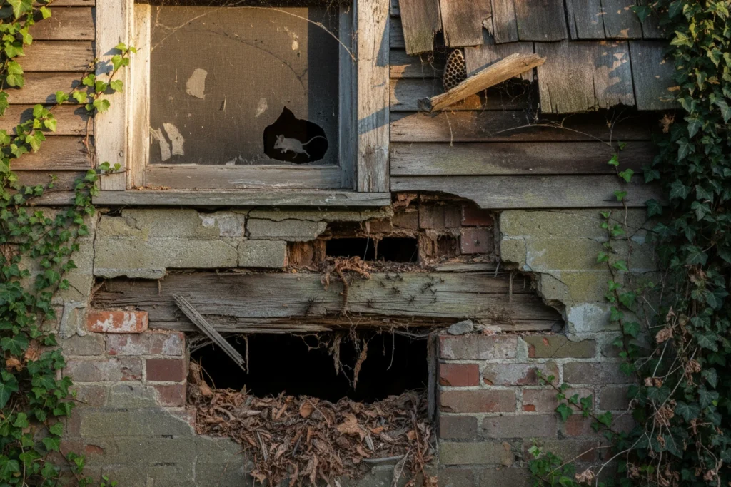 St. Johns Portland Pest Control: How Older Homes in North Portland Attract Rodents and Insects