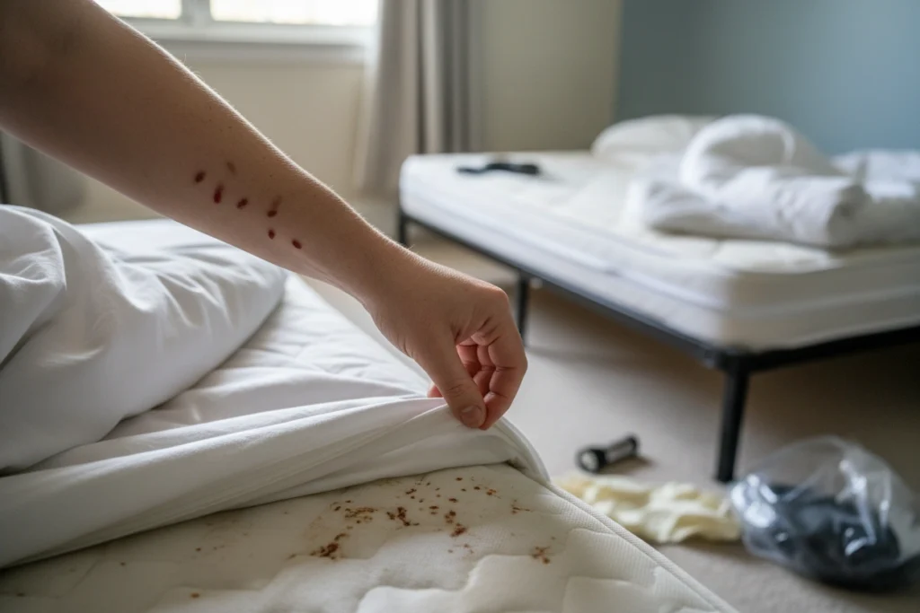 Bed Bug Treatment in Hillsboro: What to Do If You Find Bites or Stains