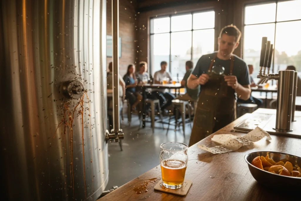 Brewery and Taproom Pest Control: Why Fruit Flies Are a Bigger Threat Than You Think