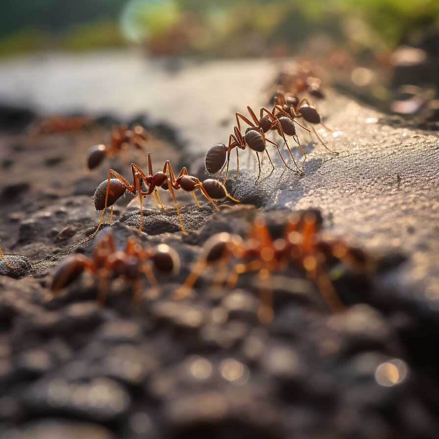 ants-on-pavement